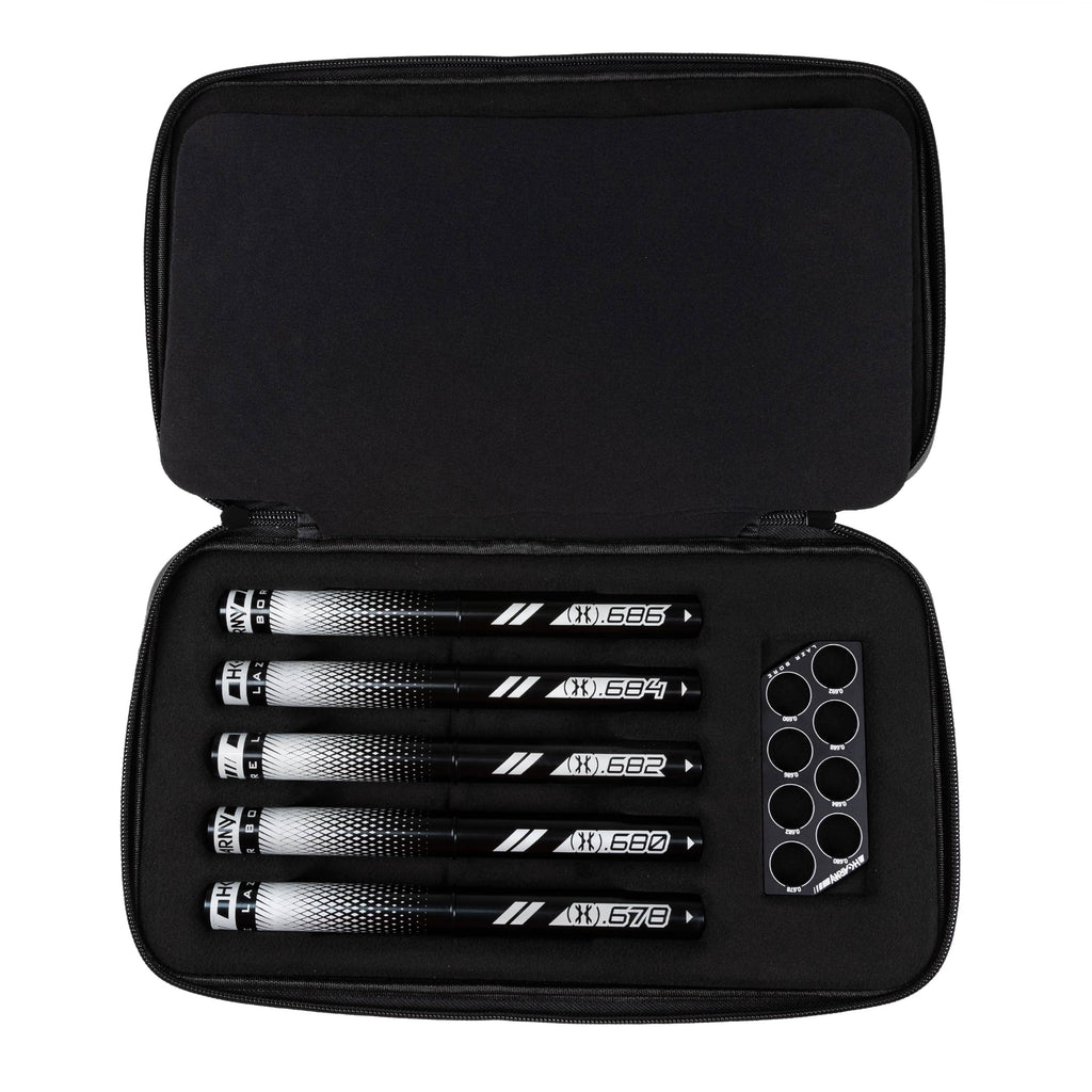 LAZR Elite Orbit Barrel Kit - 15" Black/Blue Fade - Black Inserts - Cocker Threads