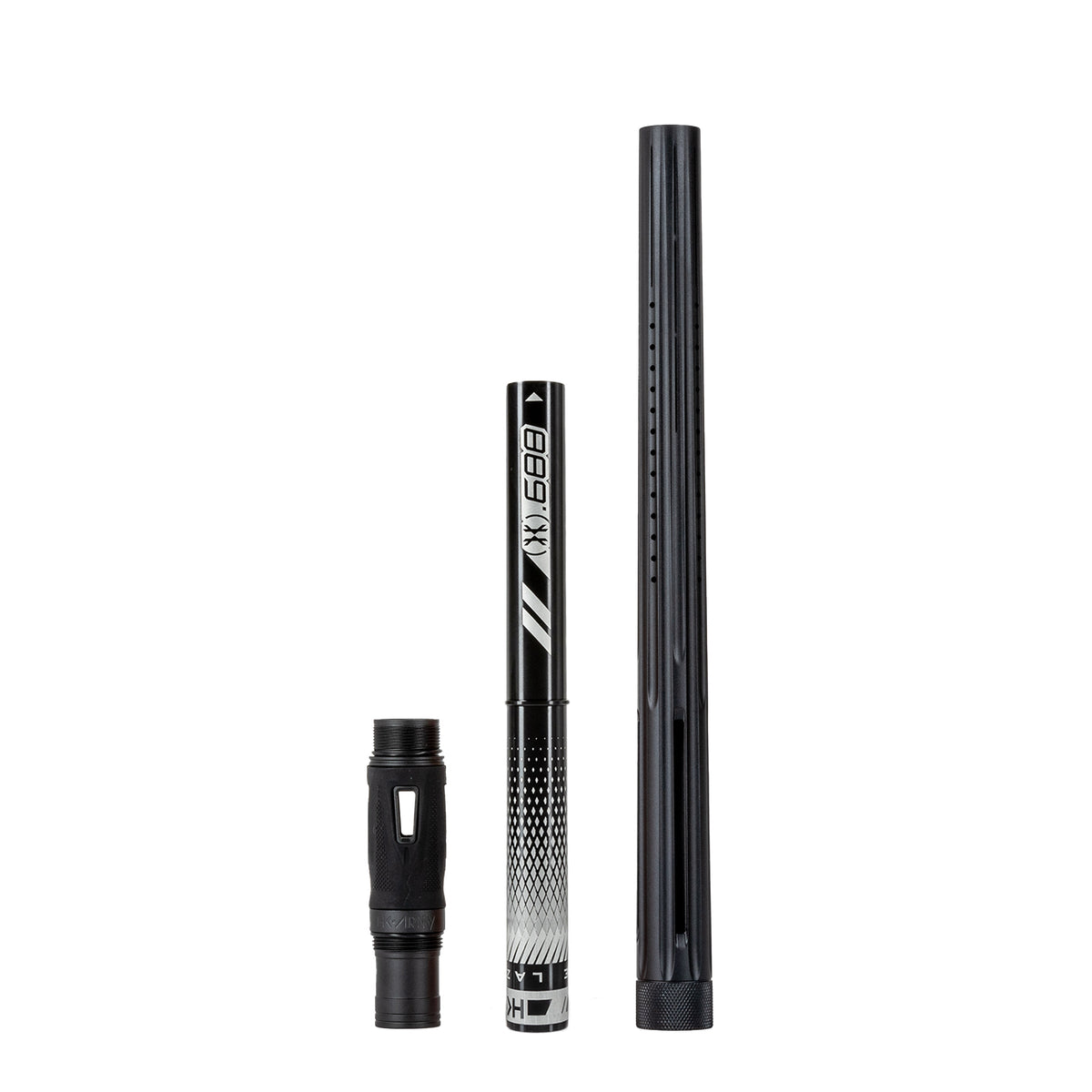 LAZR Elite Nova Barrel Kit - 15" Dust Black - Black Inserts - Cocker Threads