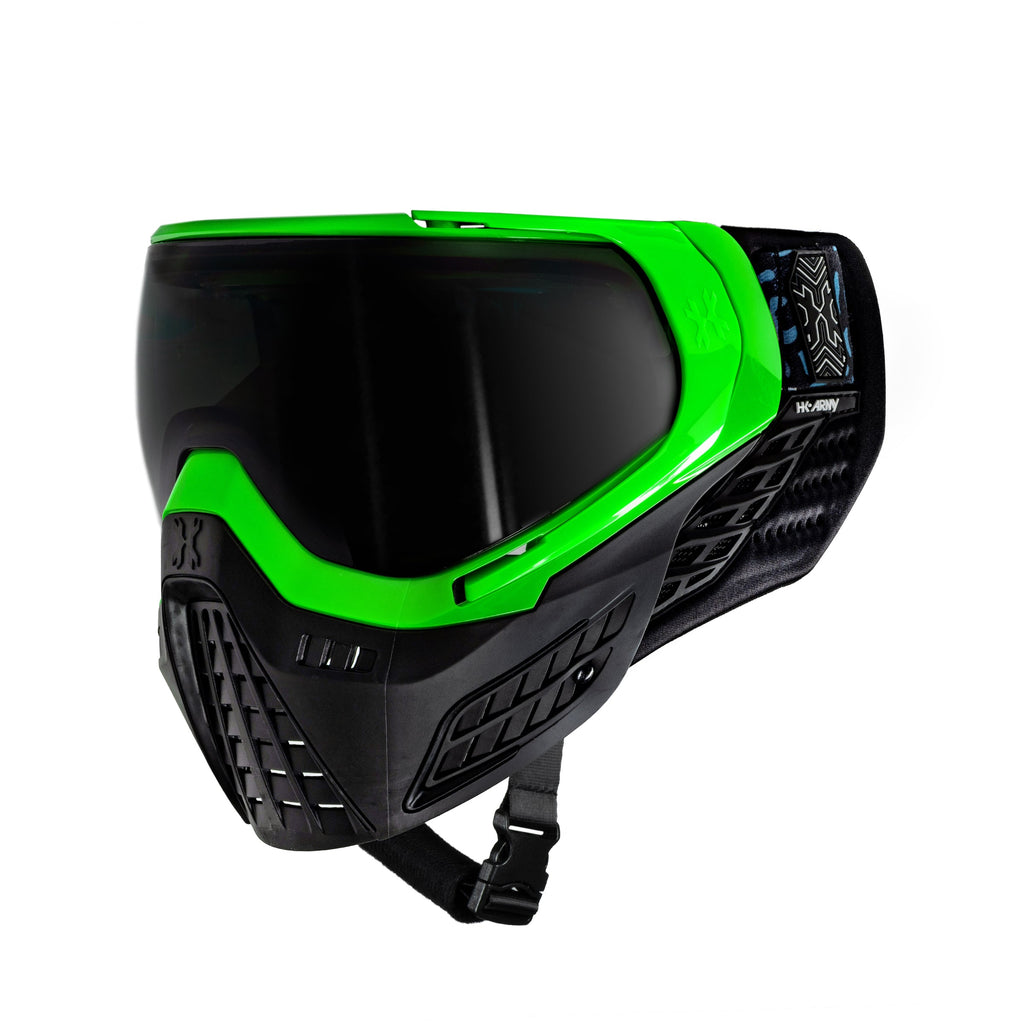 KLR Goggle Blackout Neon Green (Neon Green/Black)