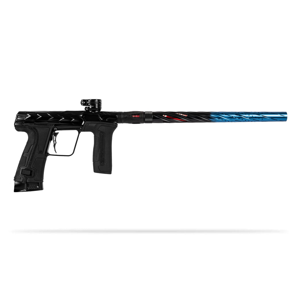 LAZR Elite Orbit Barrel Kit - 15" Black/Blue Fade - Colored Inserts - Cocker Threads