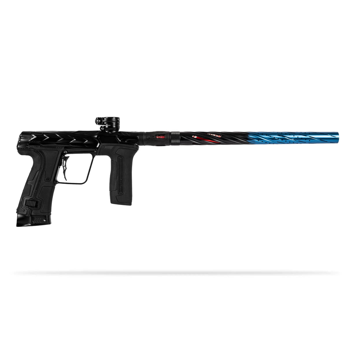 LAZR Elite Orbit Barrel Kit - 15" Black/Blue Fade - Black Inserts - Cocker Threads