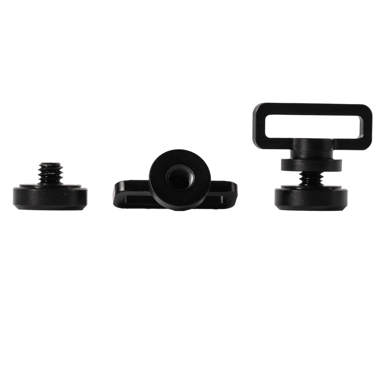 Aluminum Chin Strap Screw Set + Magtek Magnetic Universal Chin Strap Combo
