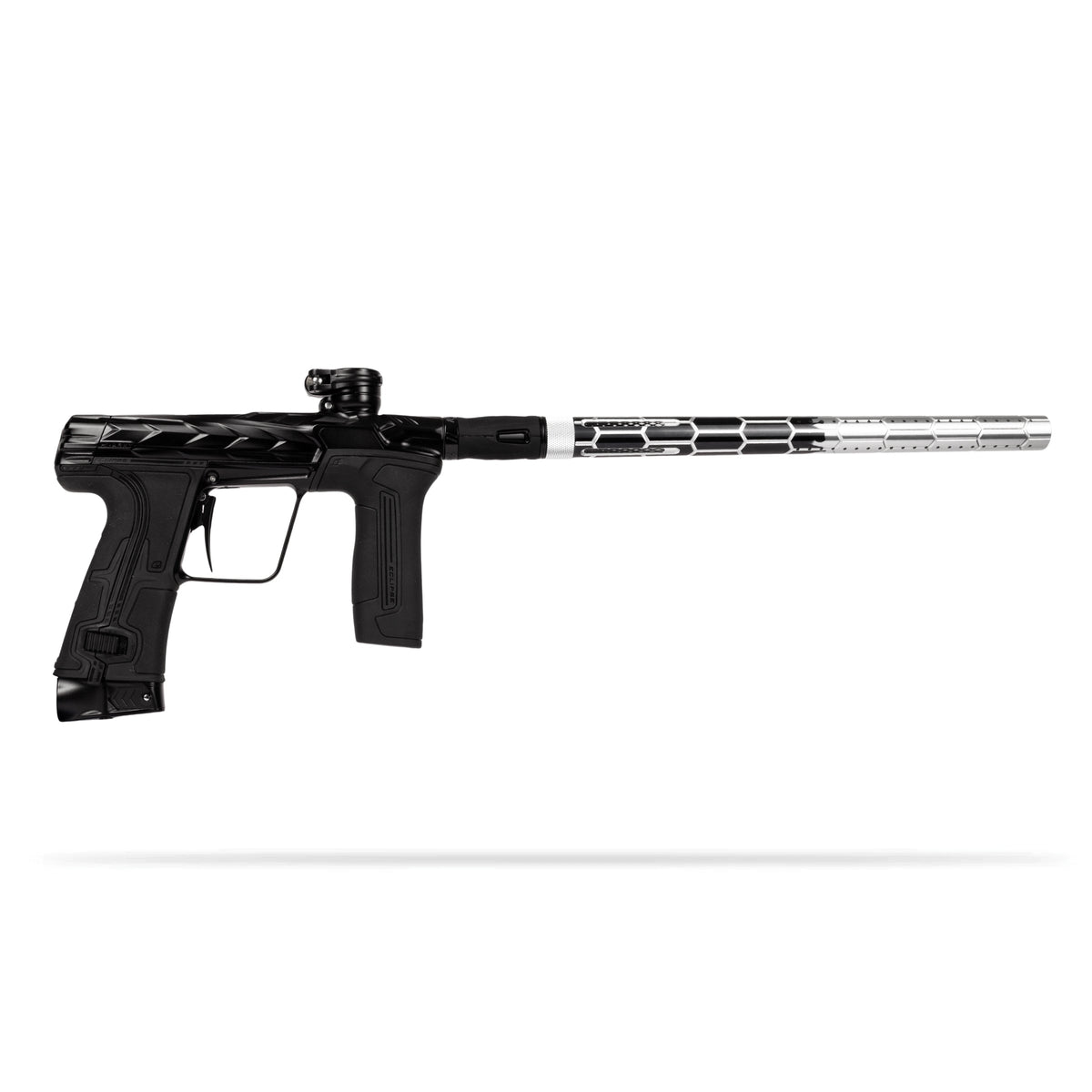 LAZR Elite Nexus Barrel Kit - 15" Black/Silver Fade - Colored Inserts - Cocker Threads