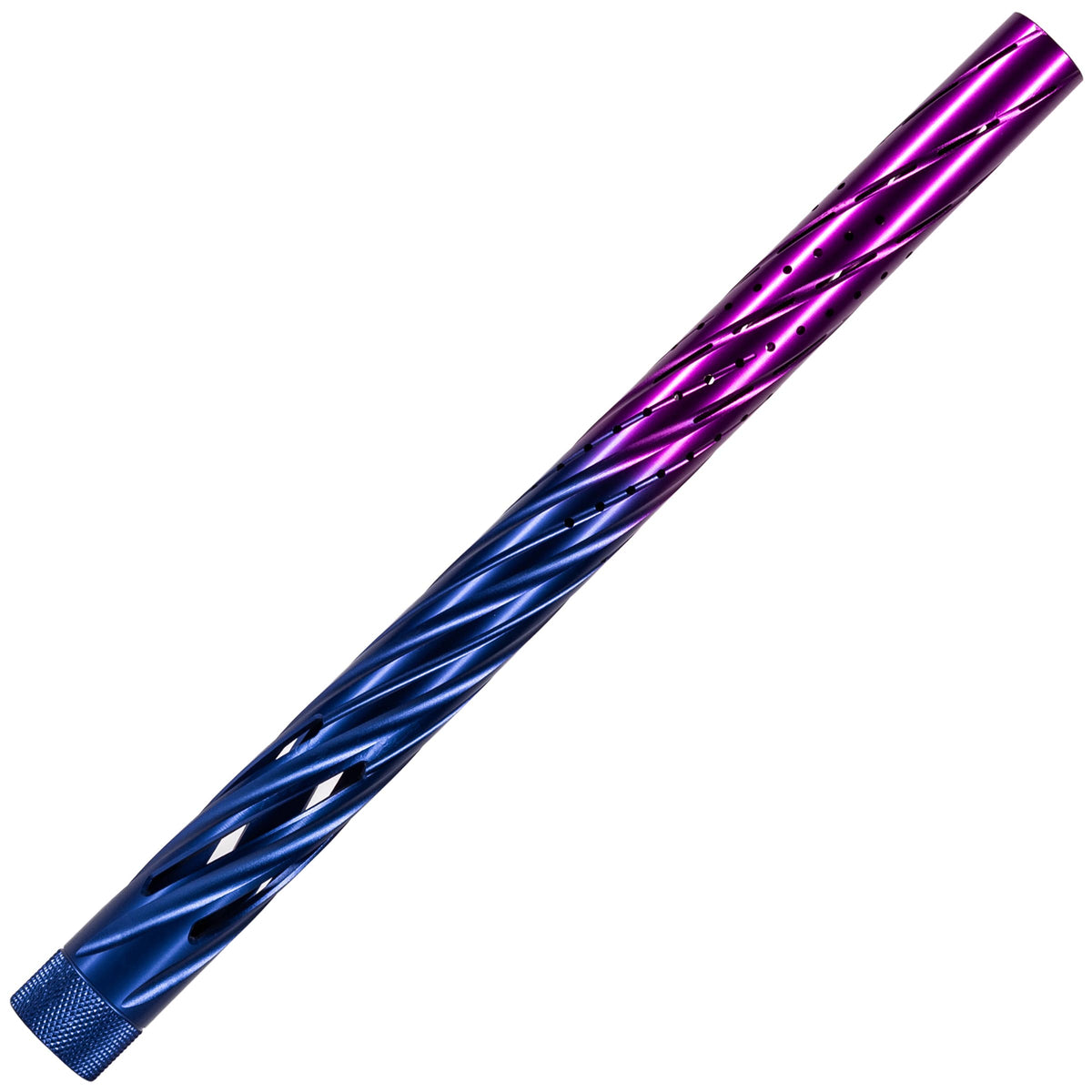LAZR Elite Orbit Barrel Kit - 15" Blue/Purple Fade - Black Inserts - Cocker Threads