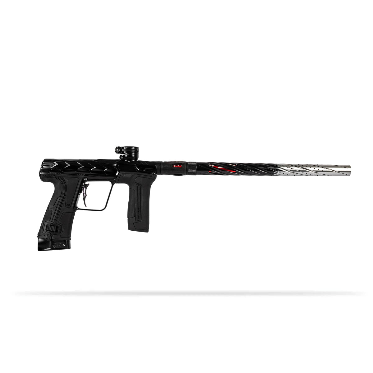 LAZR Elite Orbit Barrel Kit - 15" Black/Silver Fade - Colored Inserts - Cocker Threads