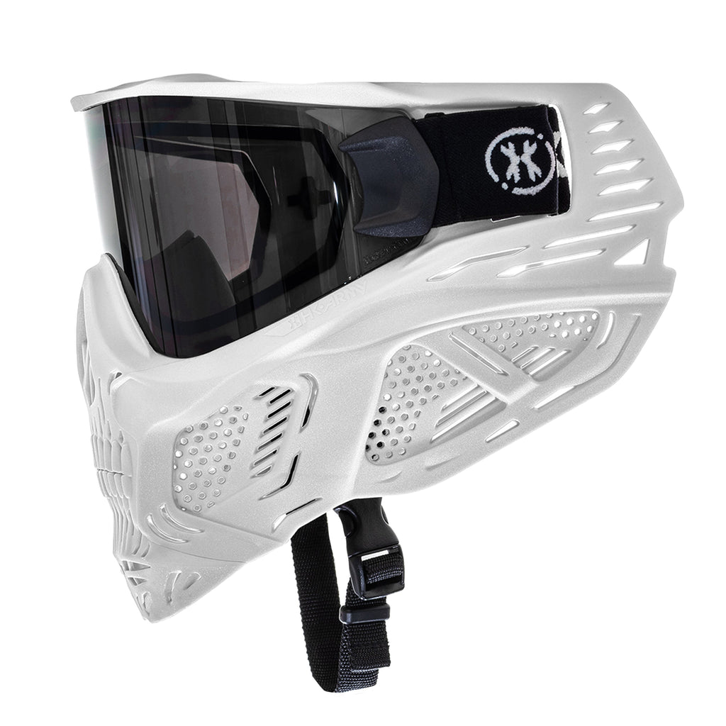 HSTL® Skull Goggle "Ghost" - White w/ Smoke Lens