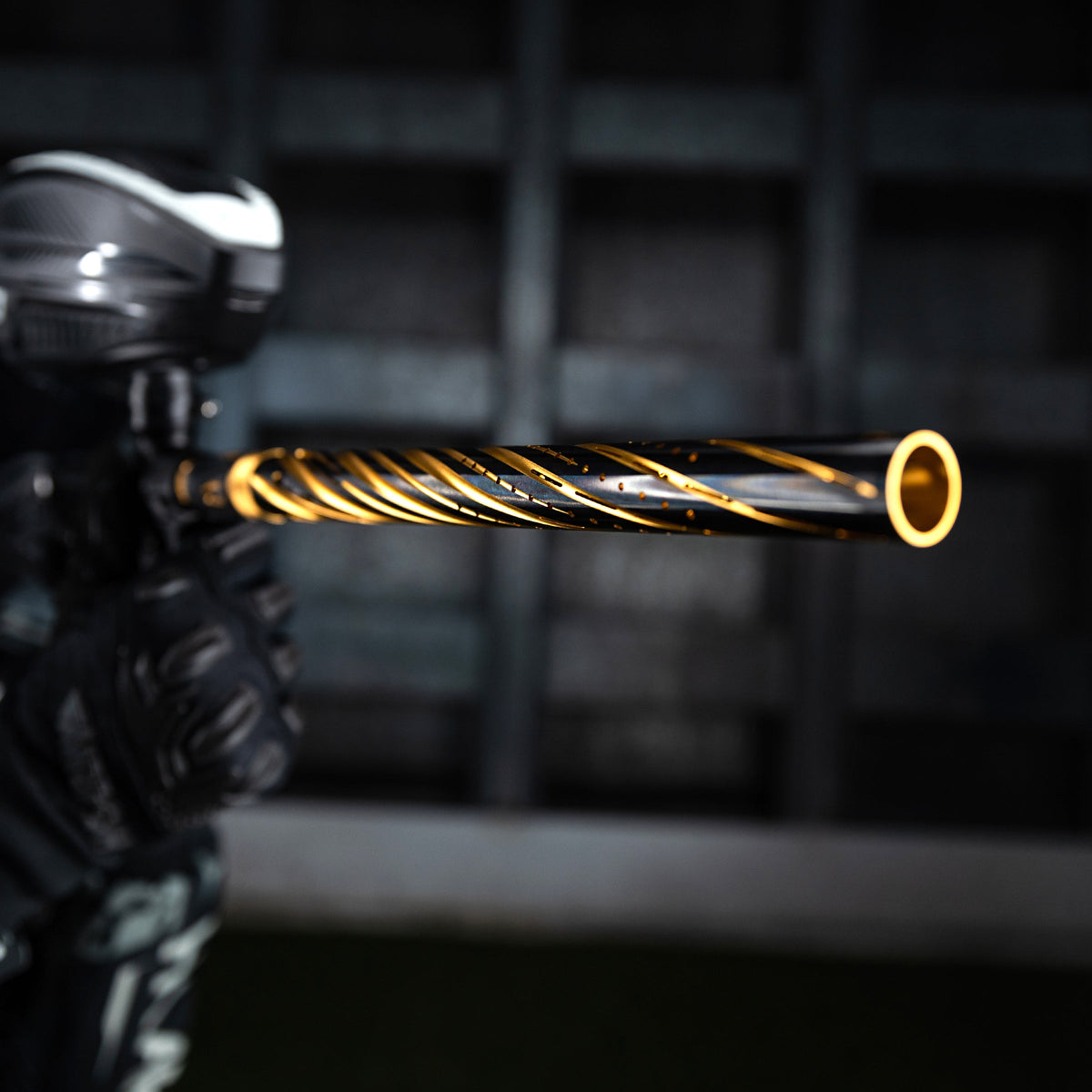 LAZR Elite Orbit Barrel Kit - 15" Dust Gold/Colored Inserts - Cocker Threads
