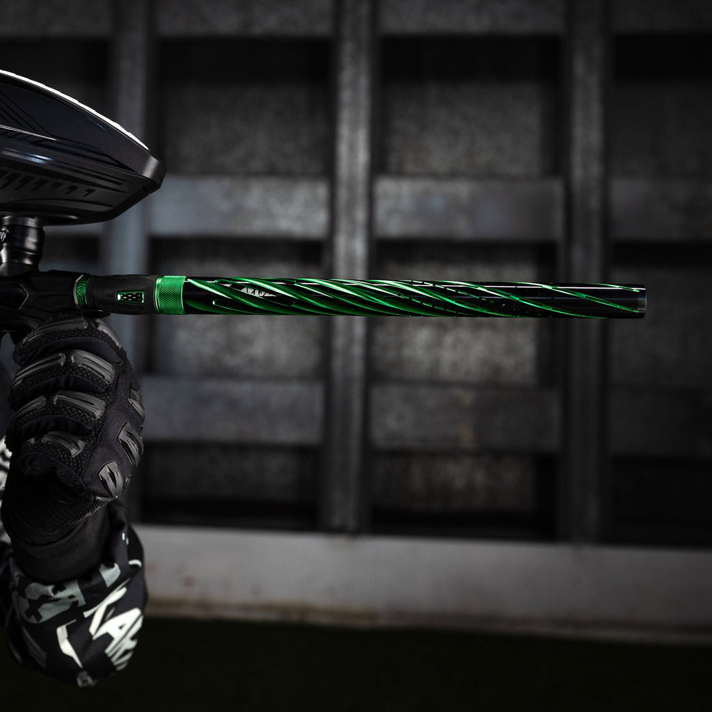LAZR Elite Orbit Barrel Kit - 15" Dust Green/Black Inserts - Cocker Threads