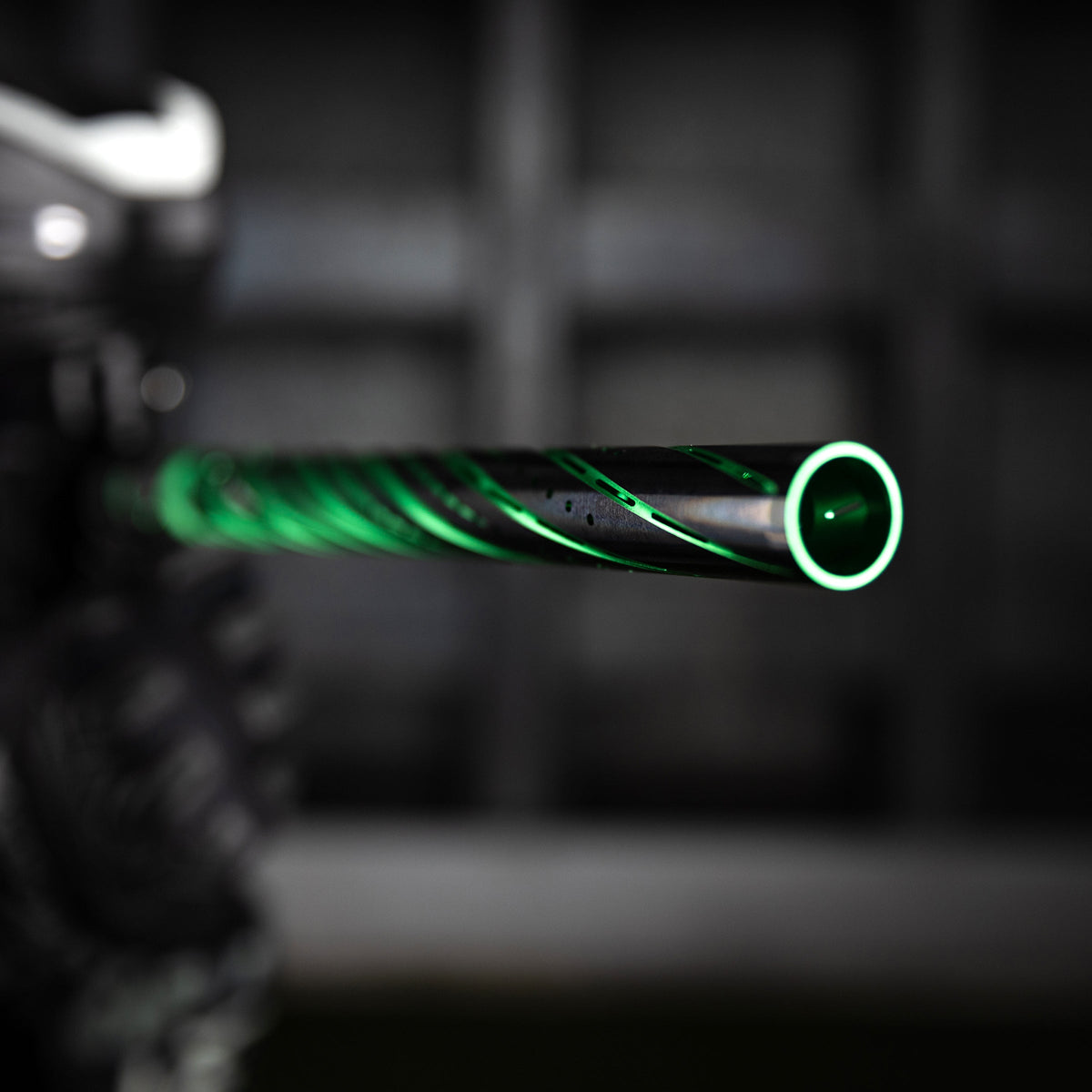 LAZR Elite Orbit Barrel Kit - 15" Dust Green/Black Inserts - Cocker Threads