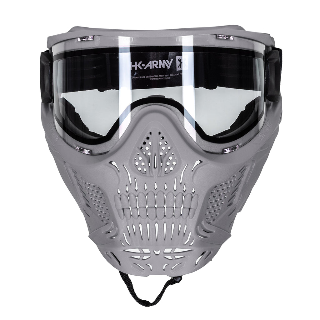 HSTL® Skull Goggle - Grey w/ Clear Lens