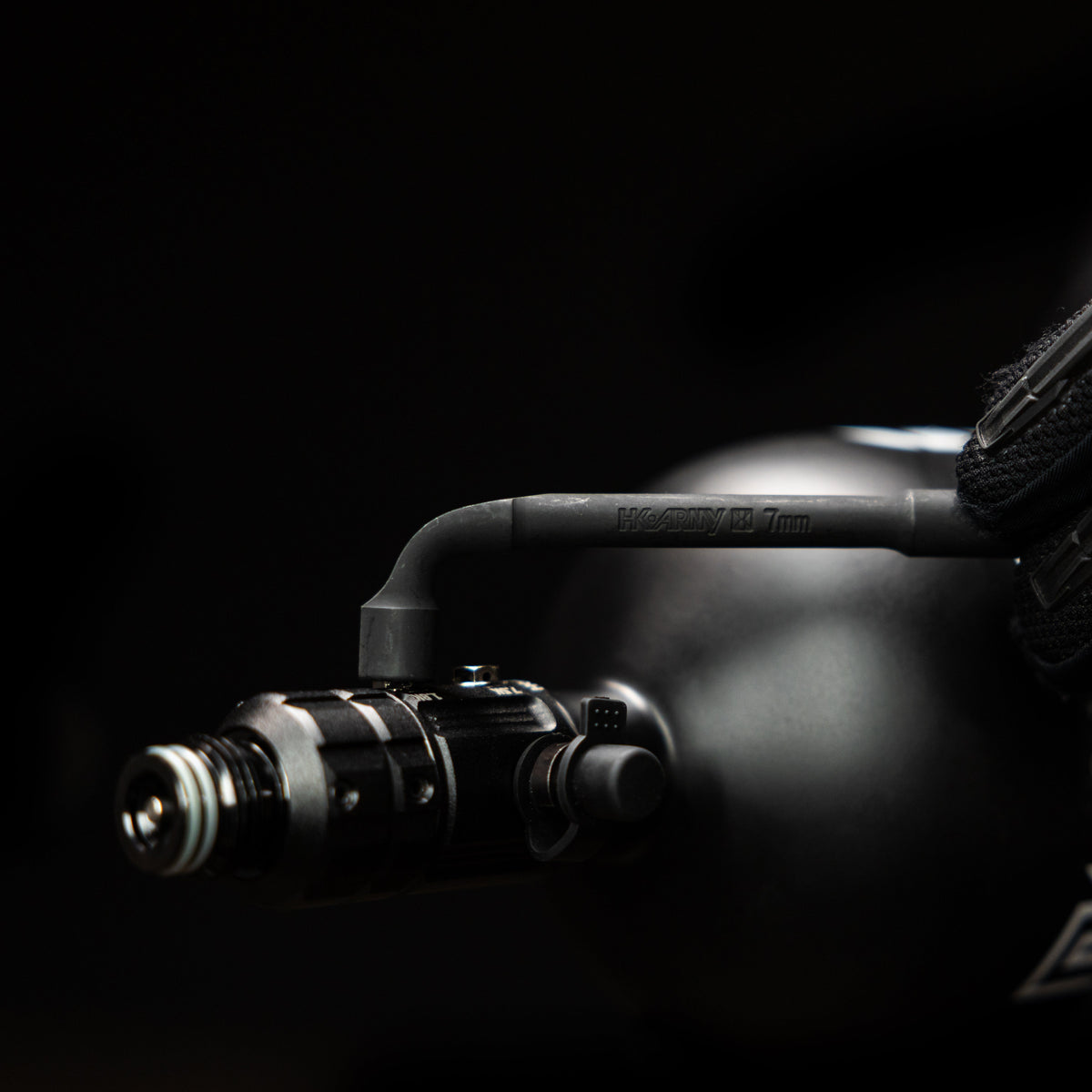 Turbine Pro Regulator - Long Body - Adjustable & Rotational - Black