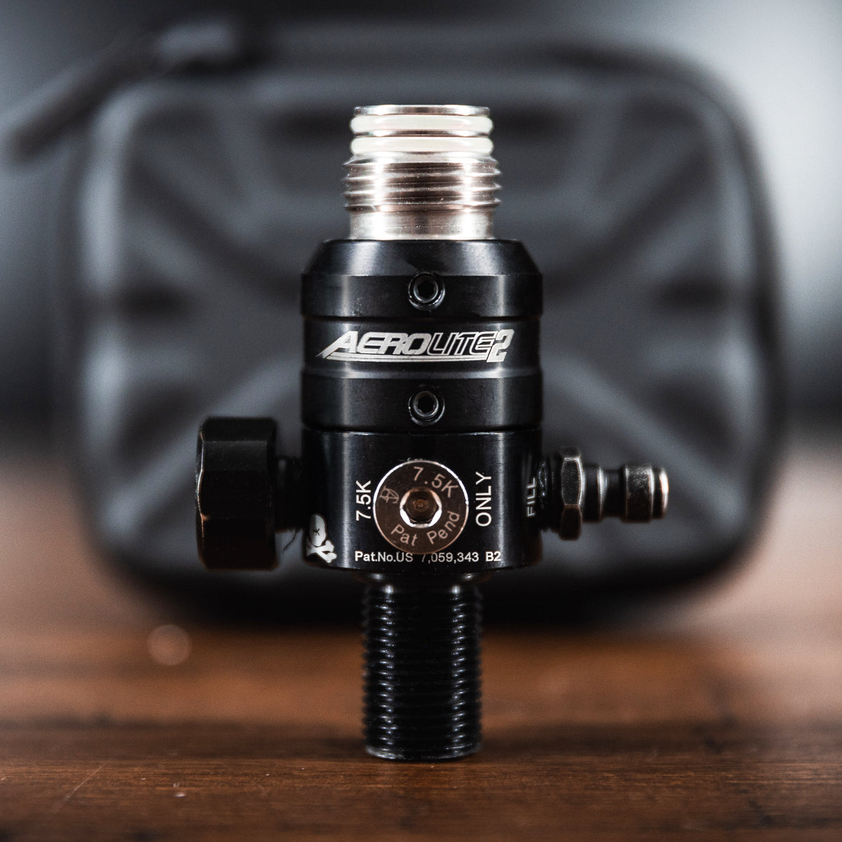AeroLite Pro XT Regulator + Case (Stainless Steel Threading)