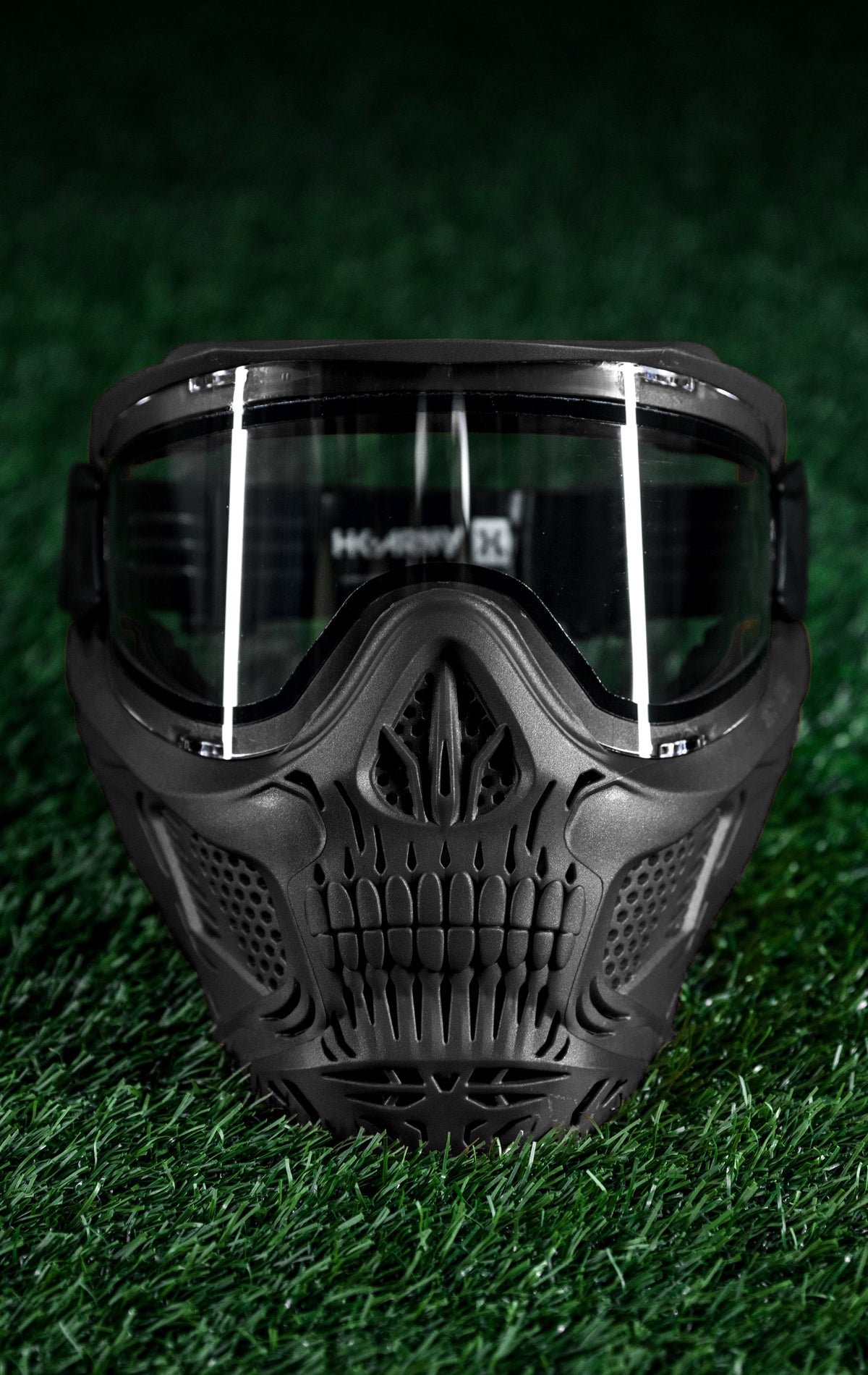 HSTL® Skull Goggle - Black w/ Clear Lens