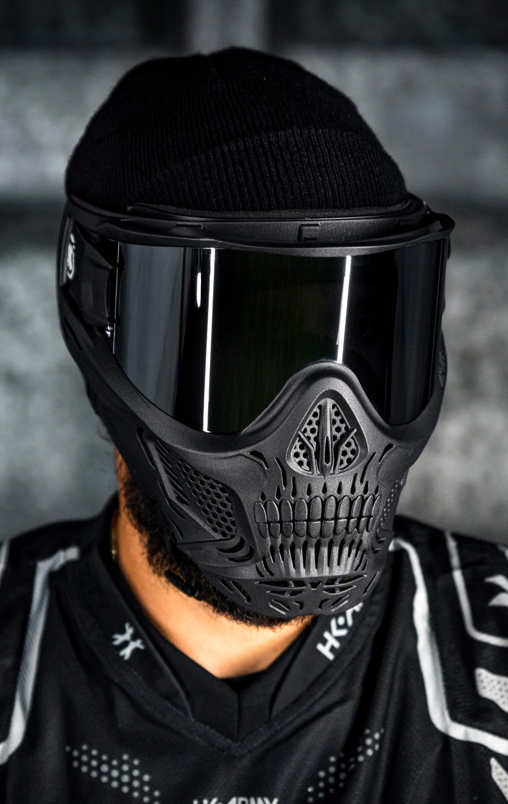 HSTL® Skull Goggle - Black w/ Clear Lens