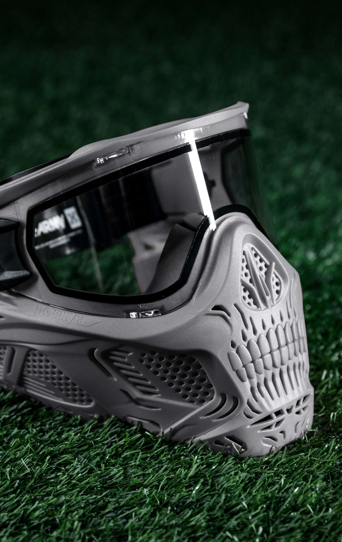 HSTL® Skull Goggle - Grey w/ Clear Lens