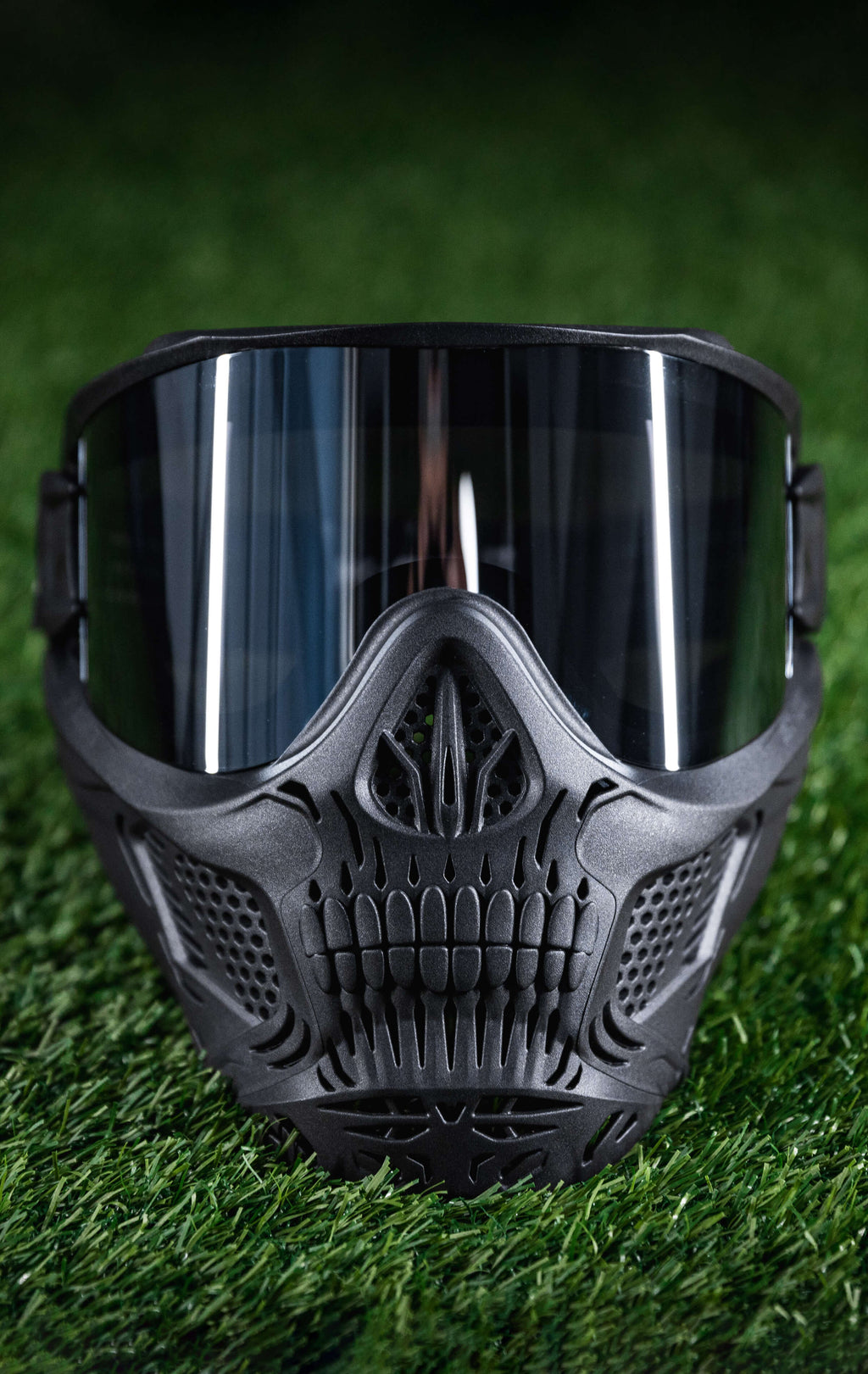 HSTL® Skull Goggle "Punisher" - Black w/ Smoke Lens