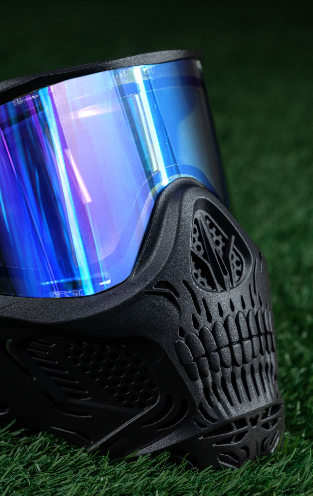 HSTL® Skull Goggle "Reaper" - Black w/ Ice Lens