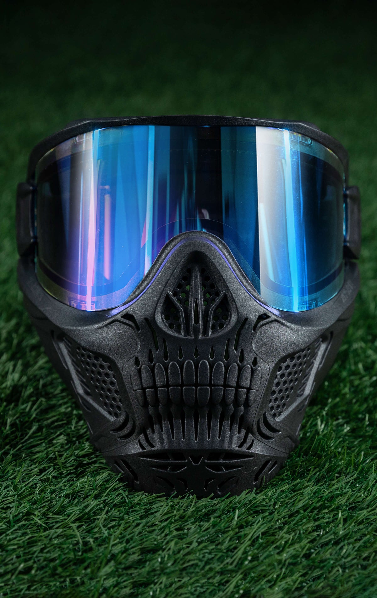 HSTL® Skull Goggle "Reaper" - Black w/ Ice Lens