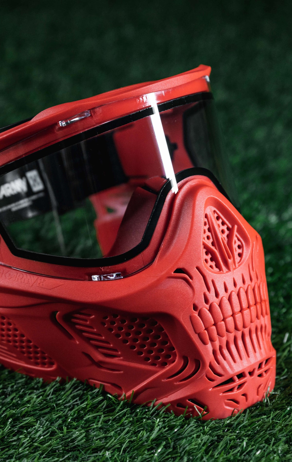 HSTL® Skull Goggle - Red w/ Clear Lens