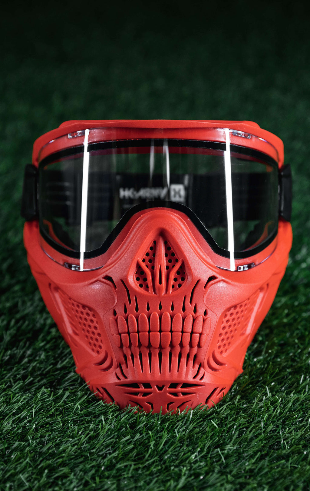 HSTL® Skull Goggle - Red w/ Clear Lens