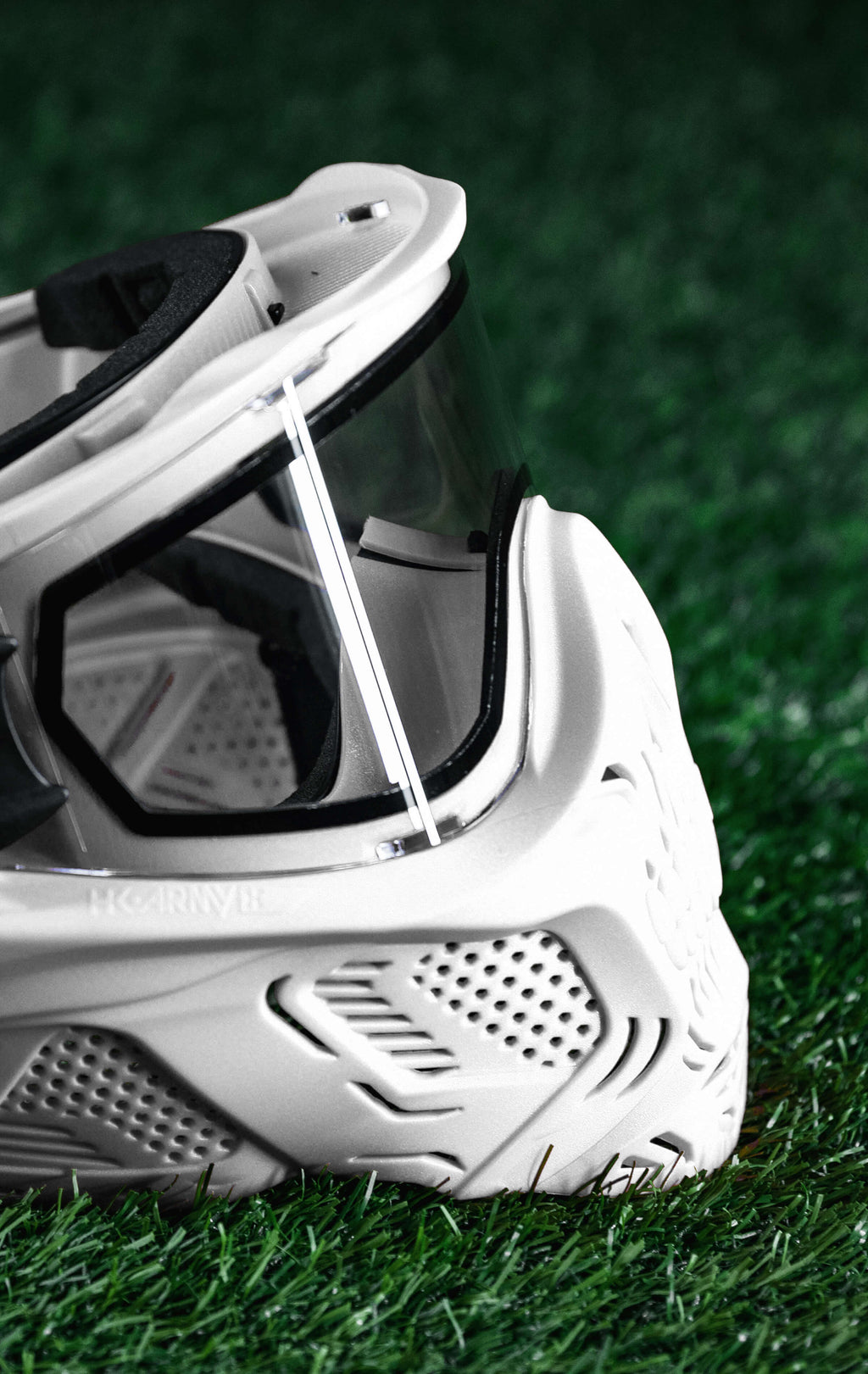 HSTL® Skull Goggle - White w/ Clear Lens