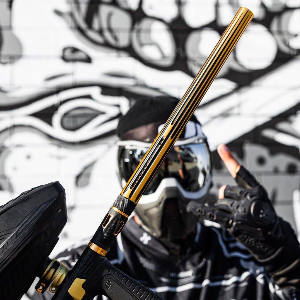 LAZR Elite Nova Barrel Kit - 15" Gold/Black - Black Inserts - Cocker Threads