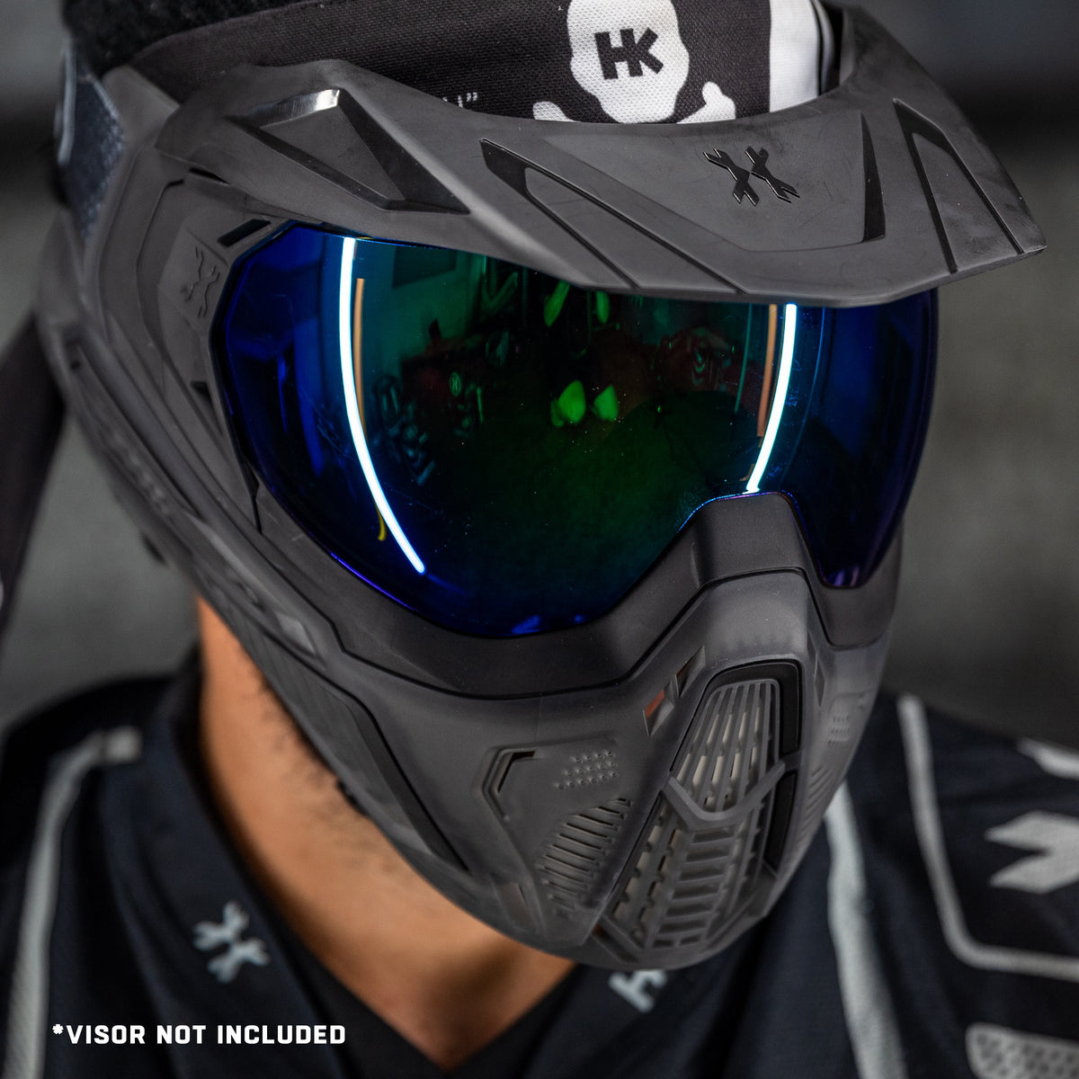 SLR Goggle - Odyssey (Black/Black/Smoke) Aurora Green Lens