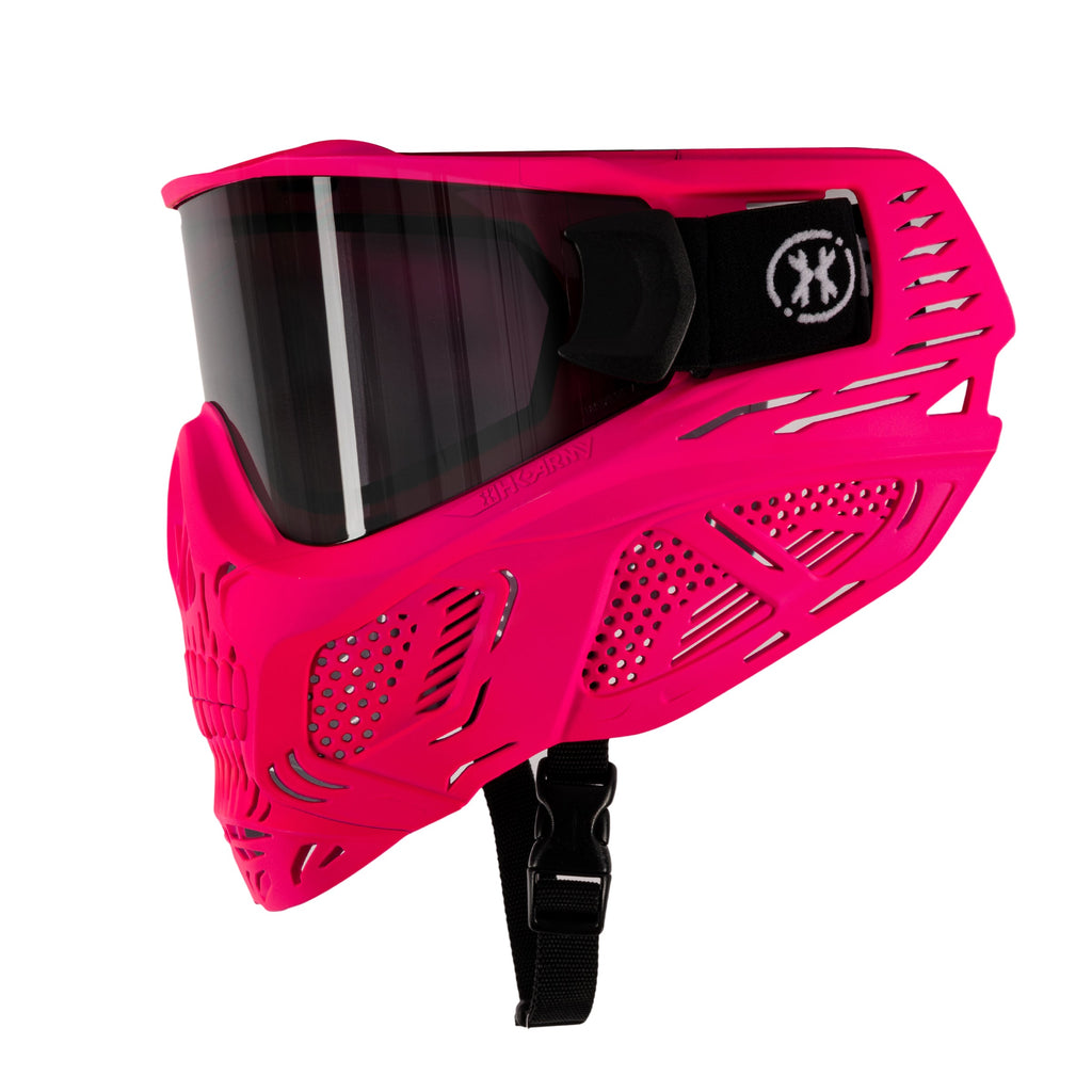 HSTL® Glowball™ Skull Goggle Neon Pink w/ Smoke Lens
