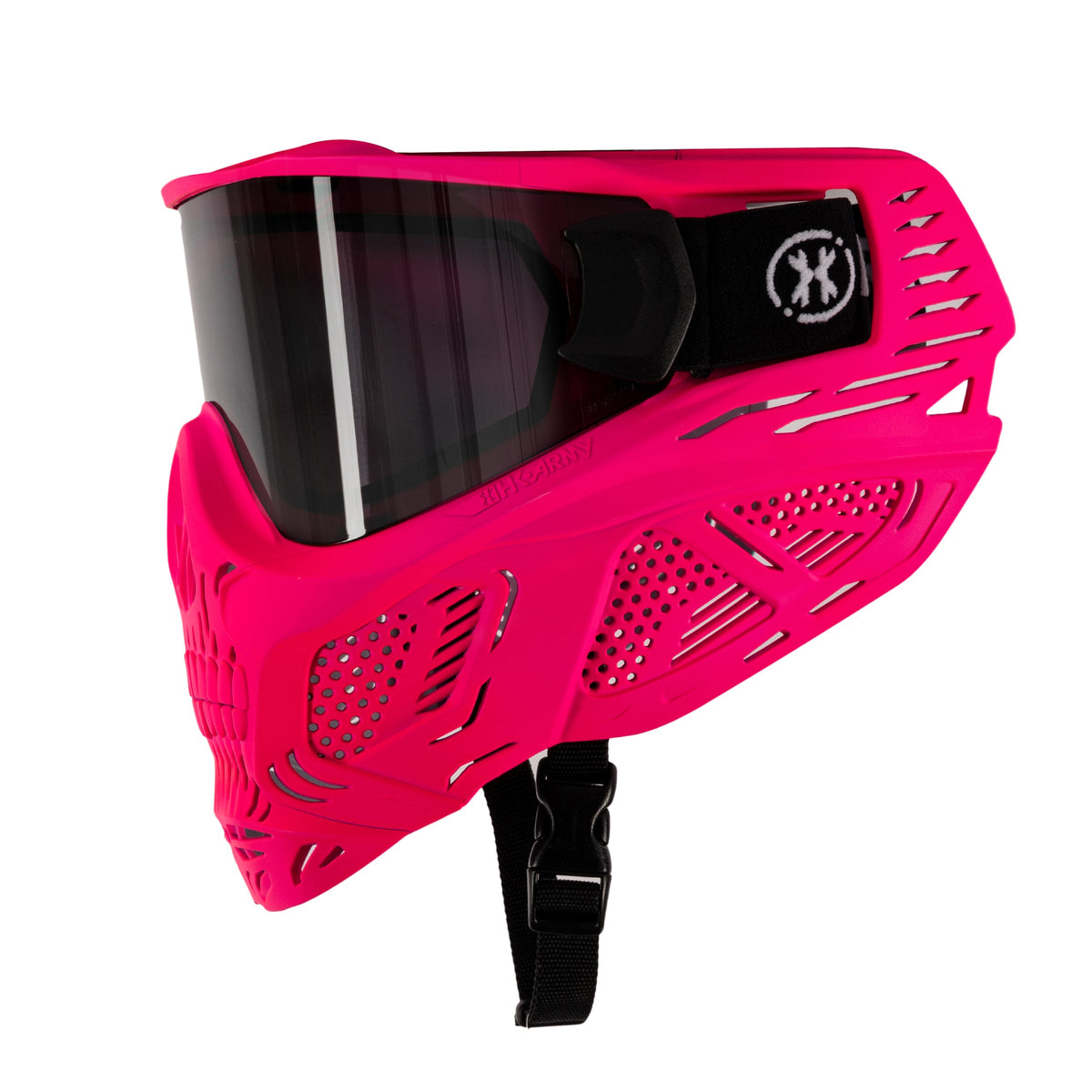 HSTL® Glowball™ Skull Goggle Neon Pink w/ Smoke Lens