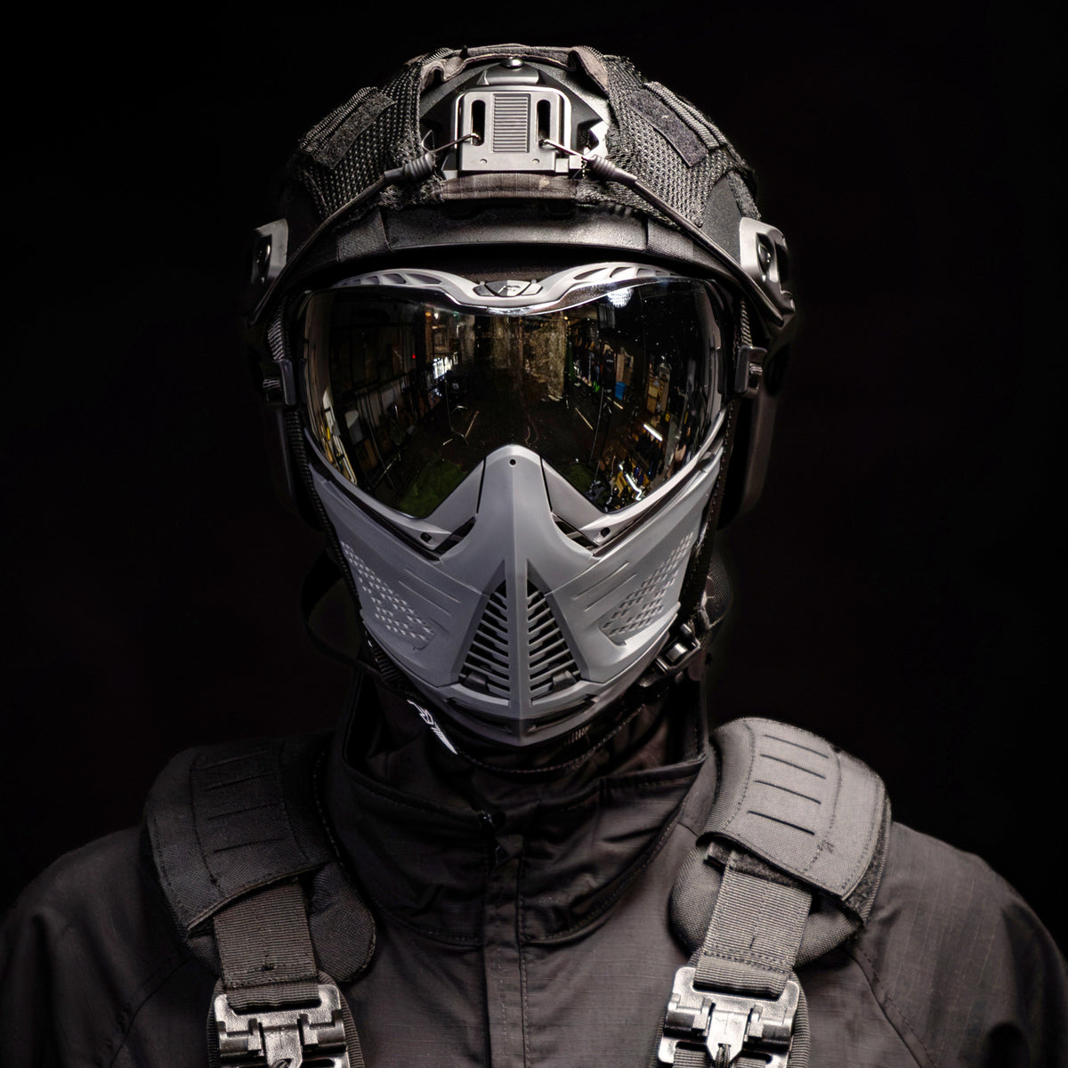 Unite Goggle Mk II - Nomad (Grey/Black) - Silver Lens