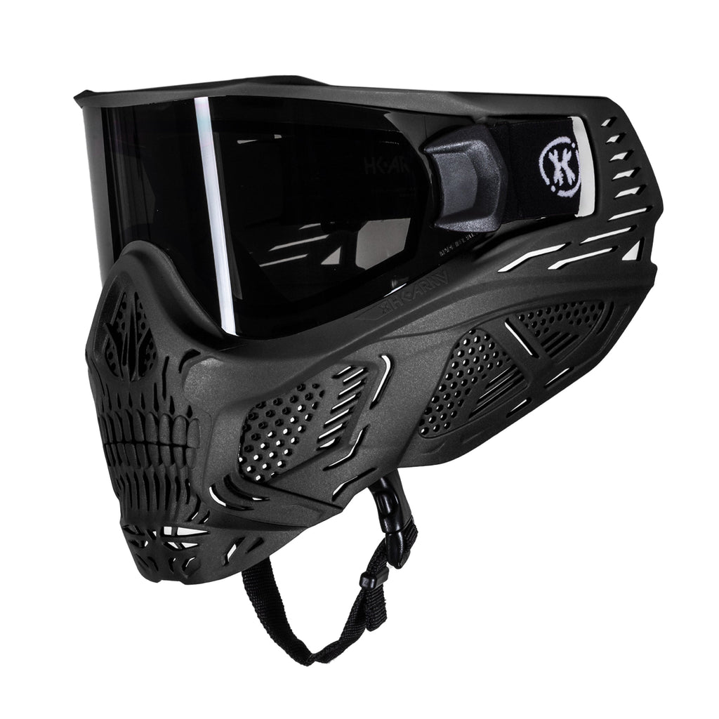 HSTL® Skull Goggle "Punisher" - Black w/ Smoke Lens