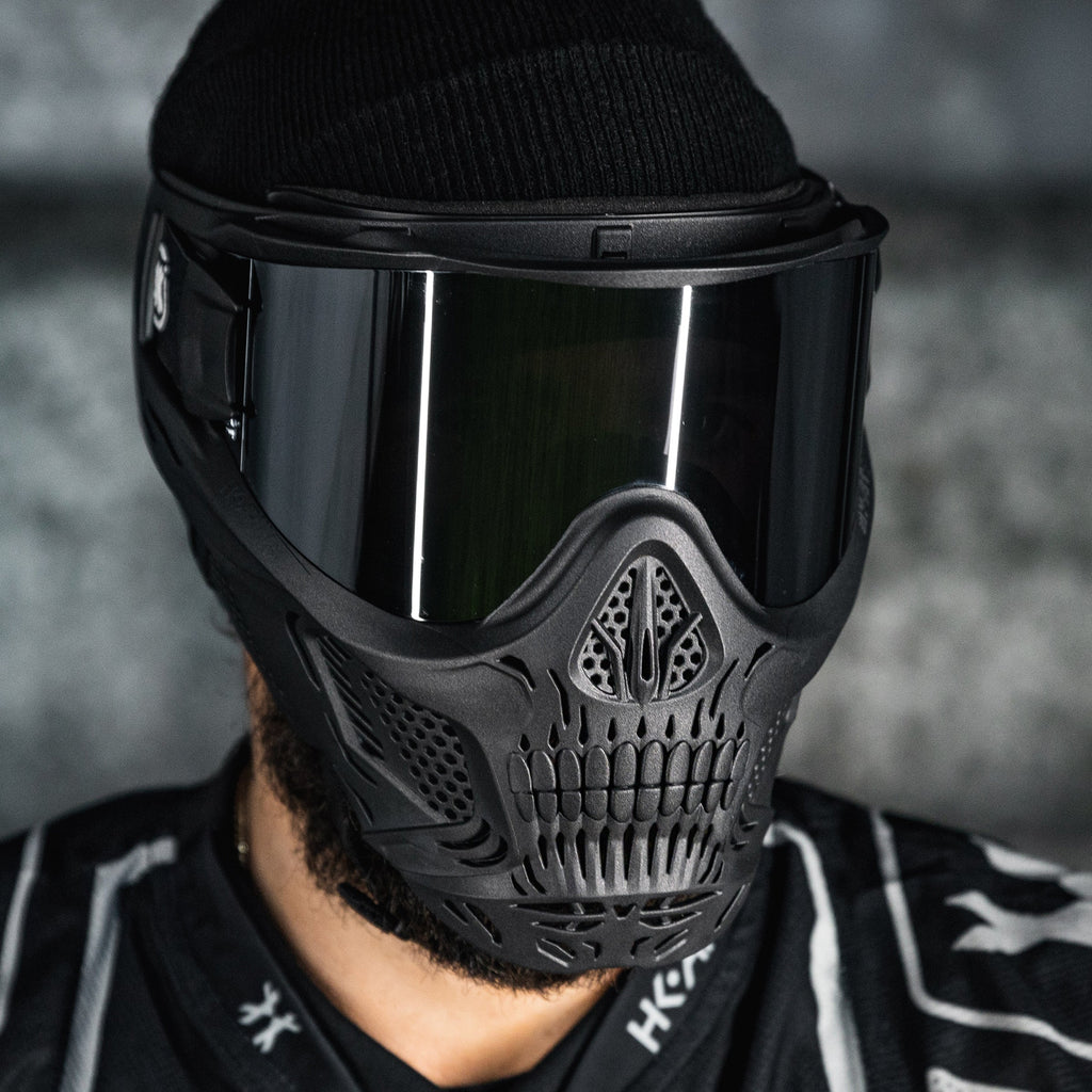 HSTL® Skull Goggle "Punisher" - Black w/ Smoke Lens