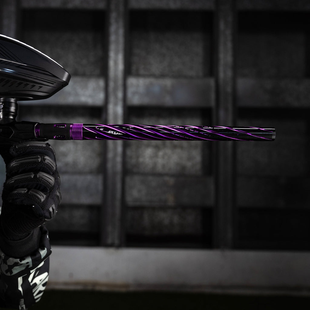 LAZR Elite Orbit Barrel Kit - 15" Dust Purple/Black Inserts - Cocker Threads