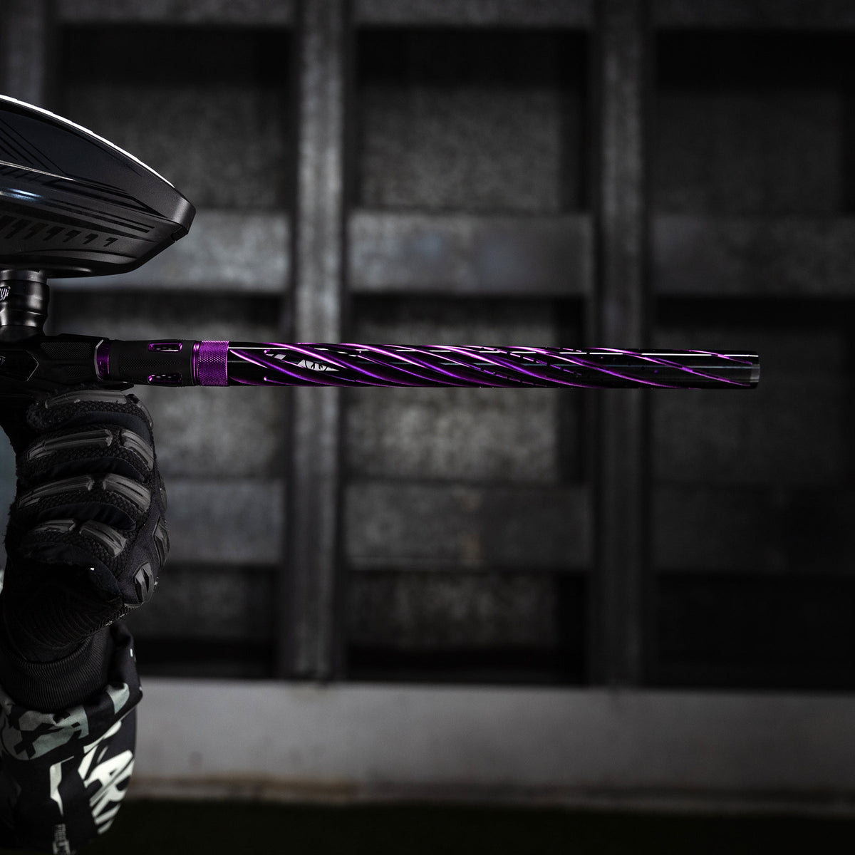 LAZR Elite Orbit Barrel Kit - 15" Dust Purple/Black Inserts - Cocker Threads