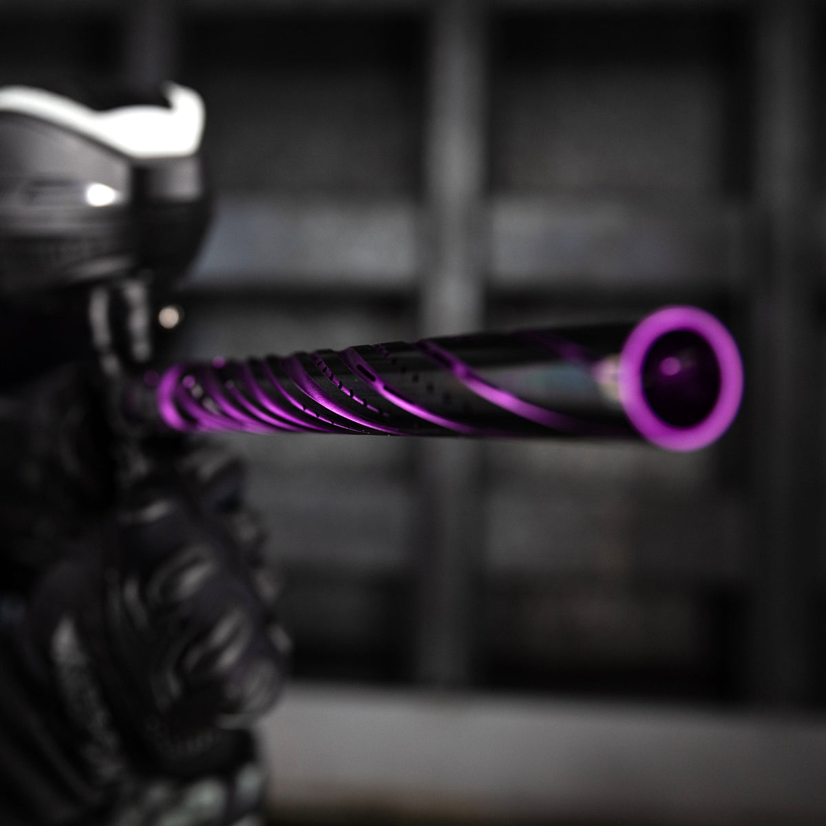 LAZR Elite Orbit Barrel Kit - 15" Dust Purple/Black Inserts - Cocker Threads