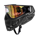 HSTL® Skull Goggle "Raider" - Black w/ Gold Lens