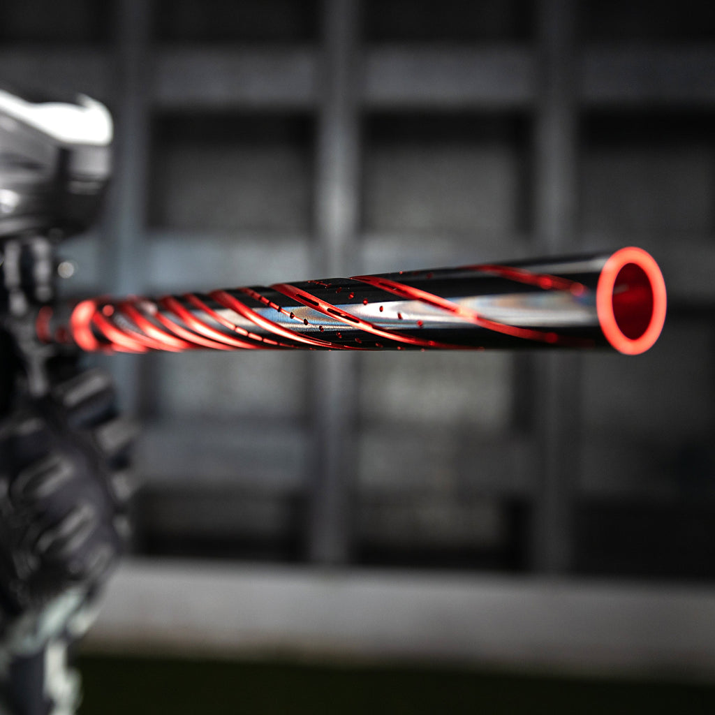 LAZR Elite Orbit Barrel Kit - 15" Dust Red/Black Inserts - Cocker Threads