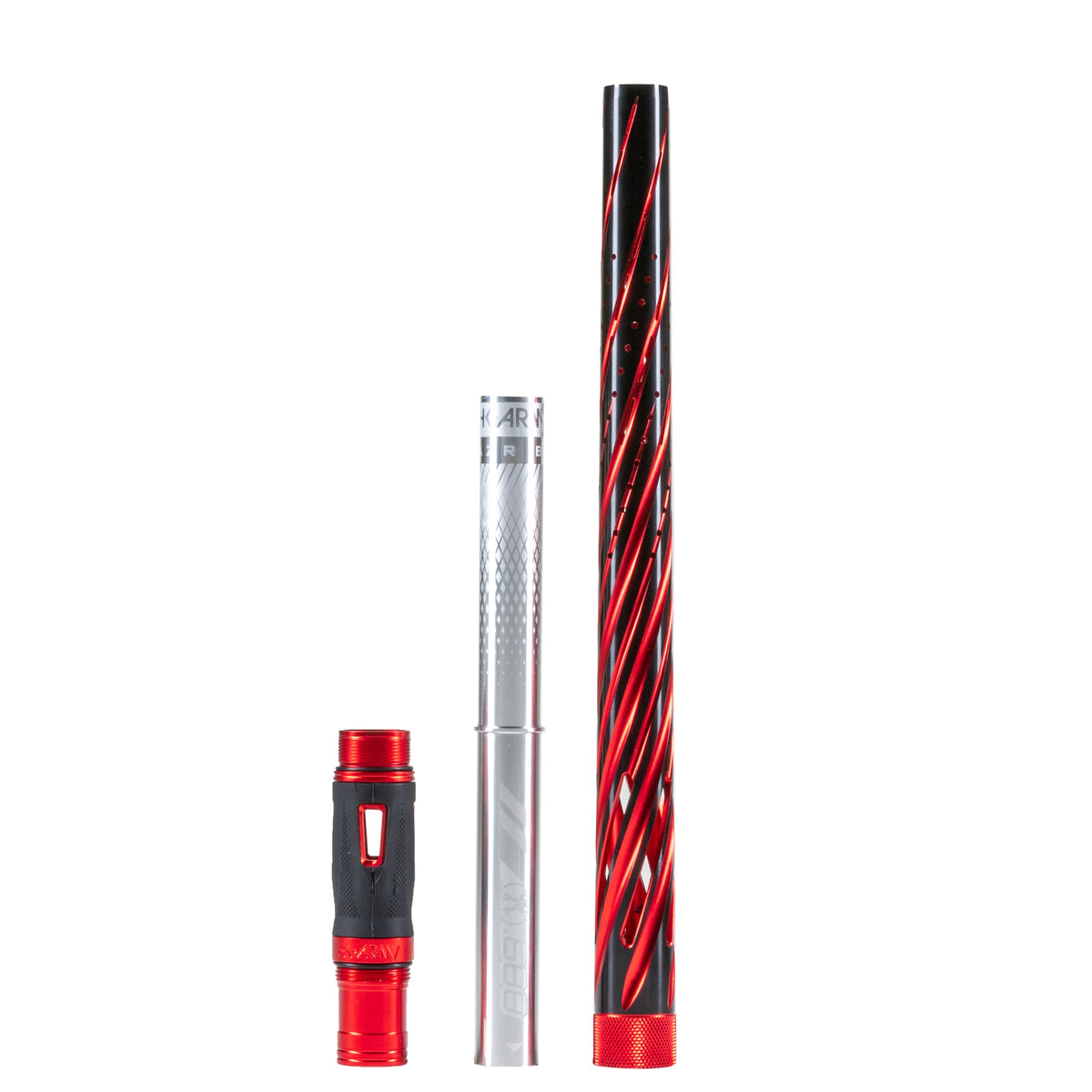LAZR Elite Orbit Barrel Kit - 15" Dust Red/Colored Inserts - Cocker Threads
