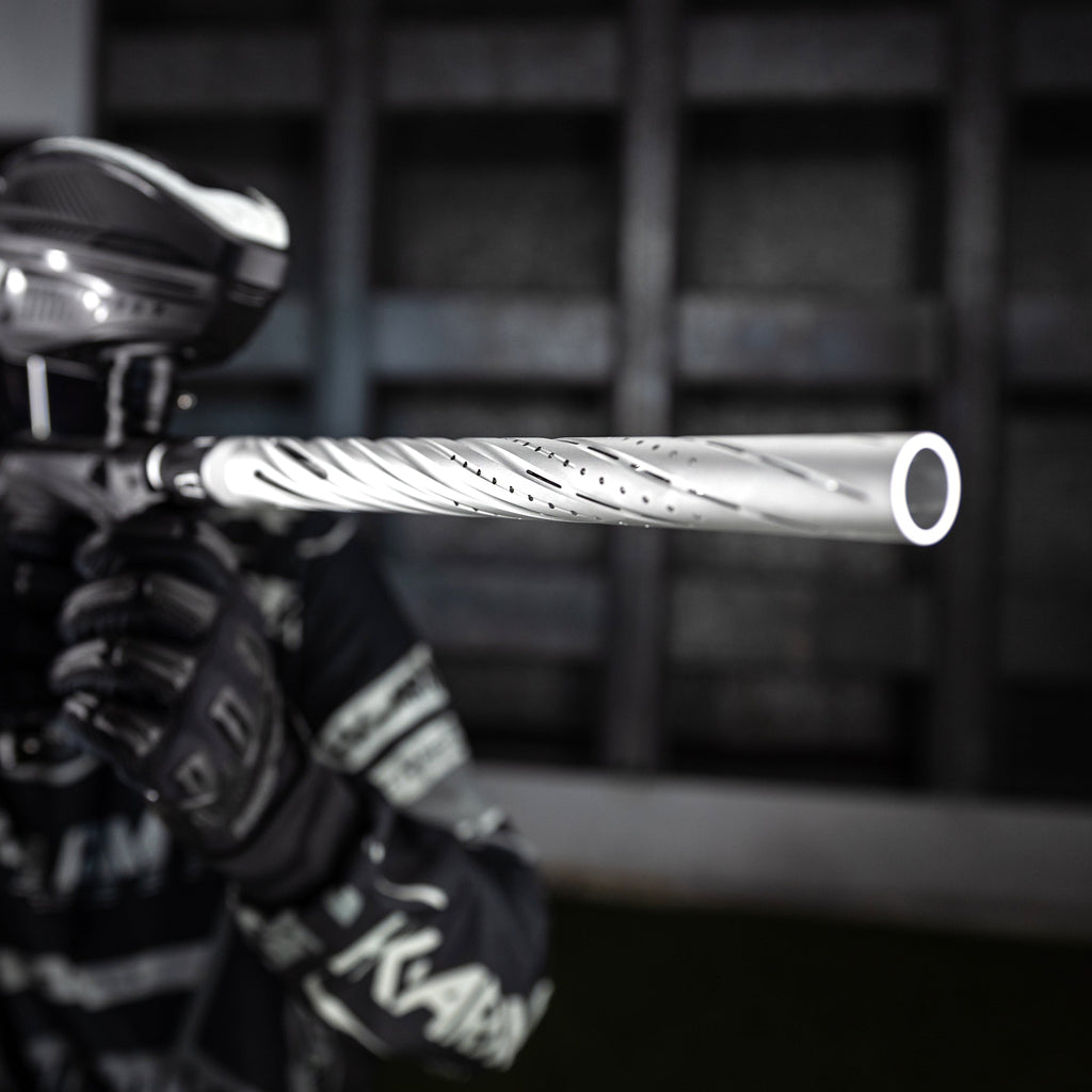 LAZR Elite Orbit Barrel Kit - 15" Dust Silver/Colored Inserts - Cocker Threads
