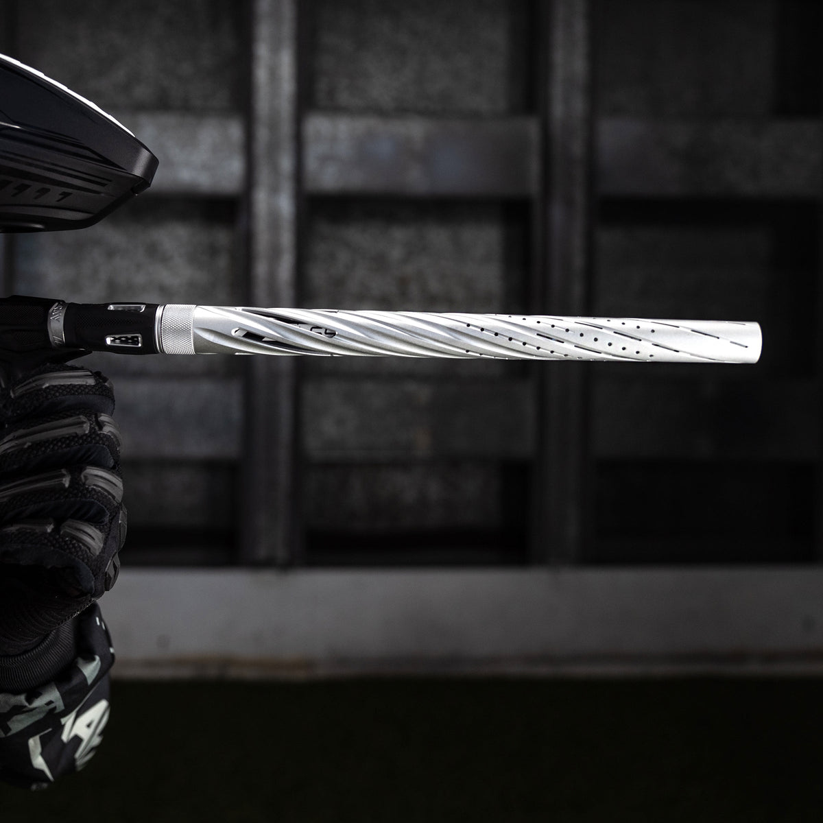 LAZR Elite Orbit Barrel Kit - 15" Dust Silver/Black Inserts - Cocker Threads