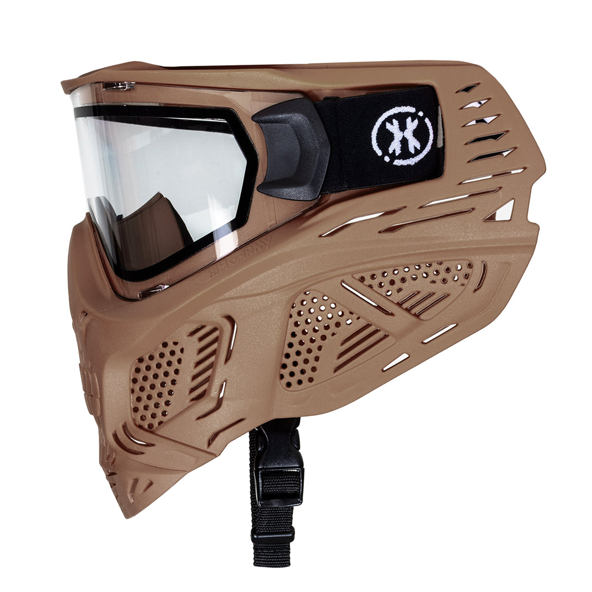 HSTL® Skull Goggle - Tan w/ Clear Lens
