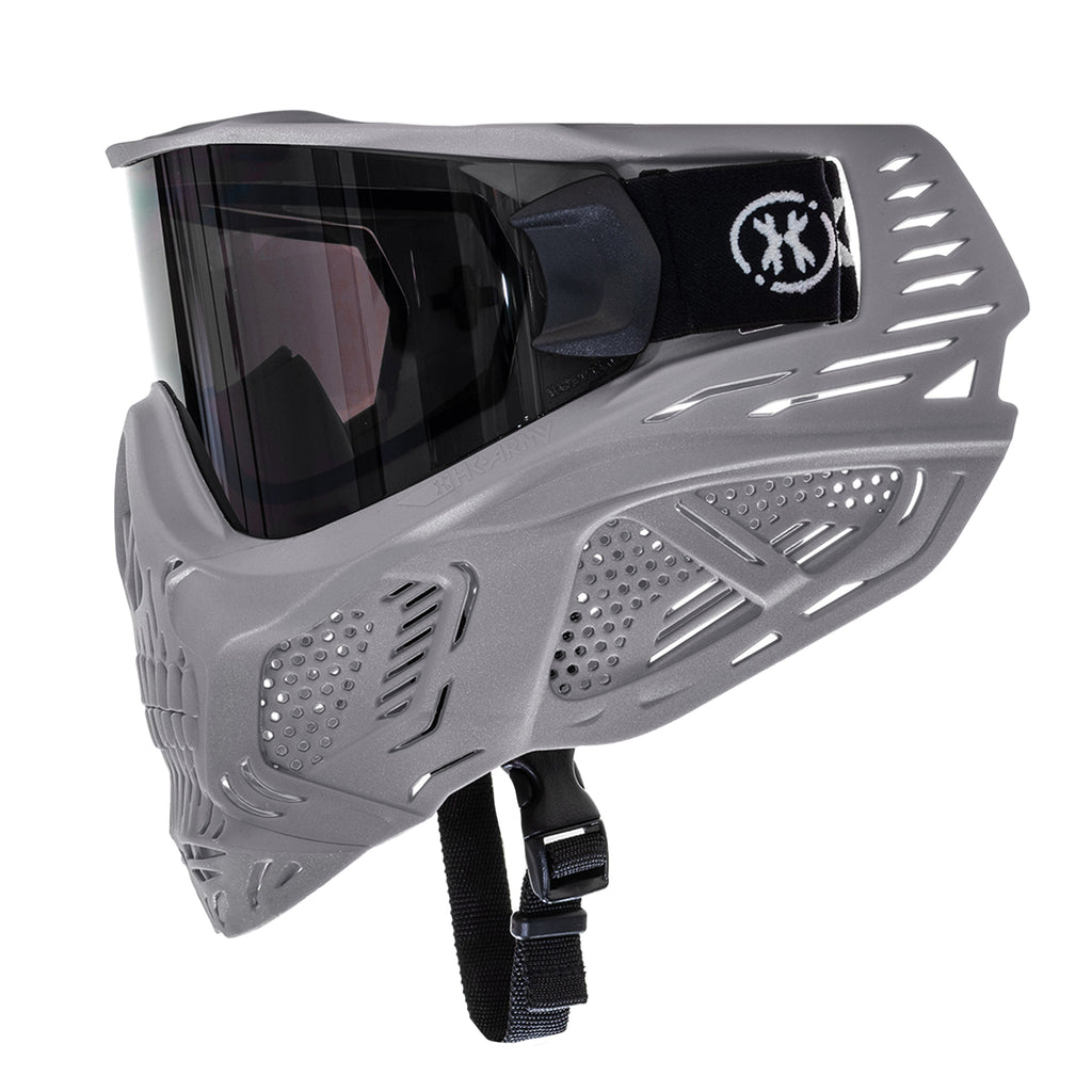 HSTL® Skull Goggle "Tombstone" - Grey w/ Smoke Lens
