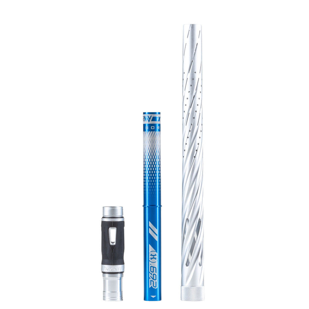 LAZR Elite Orbit Barrel Kit - 15" Dust Silver/Colored Inserts - Cocker Threads