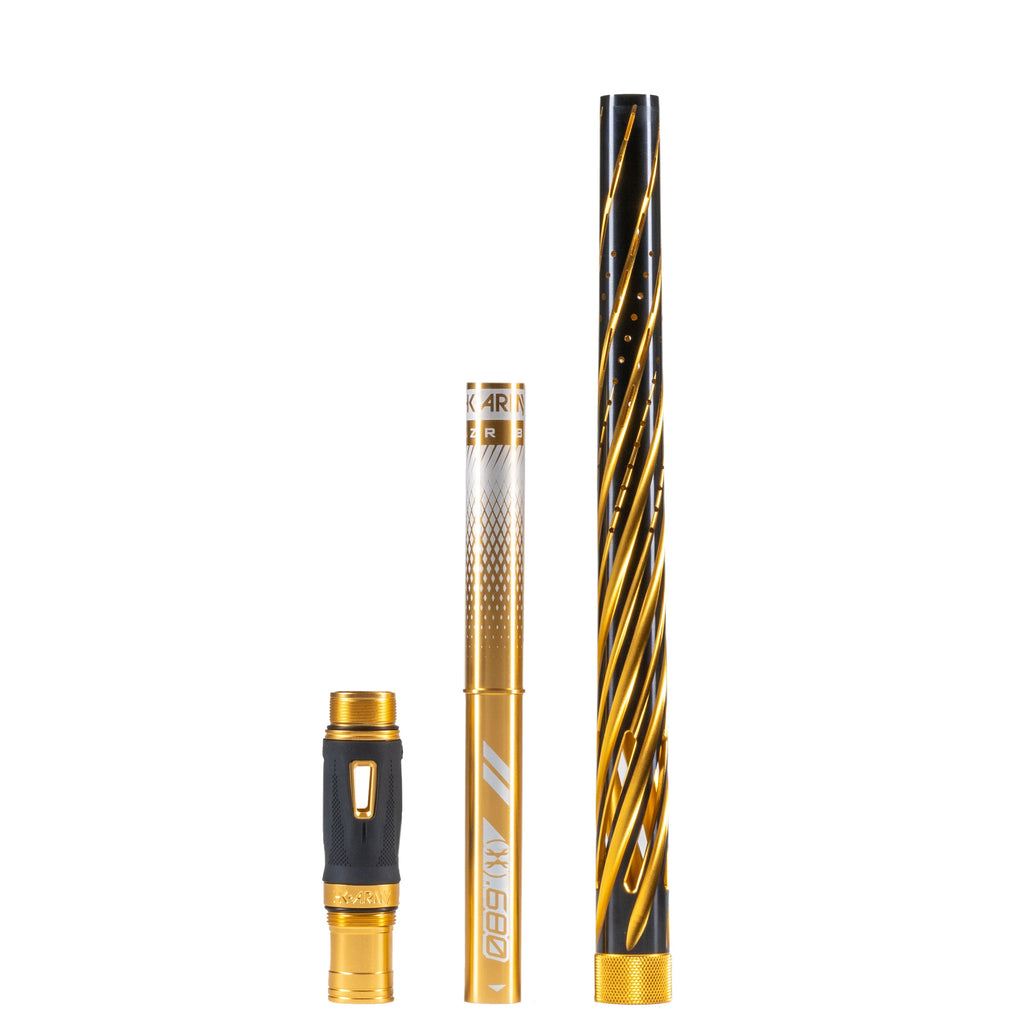 LAZR Elite Orbit Barrel Kit - 15" Dust Gold/Colored Inserts - Cocker Threads