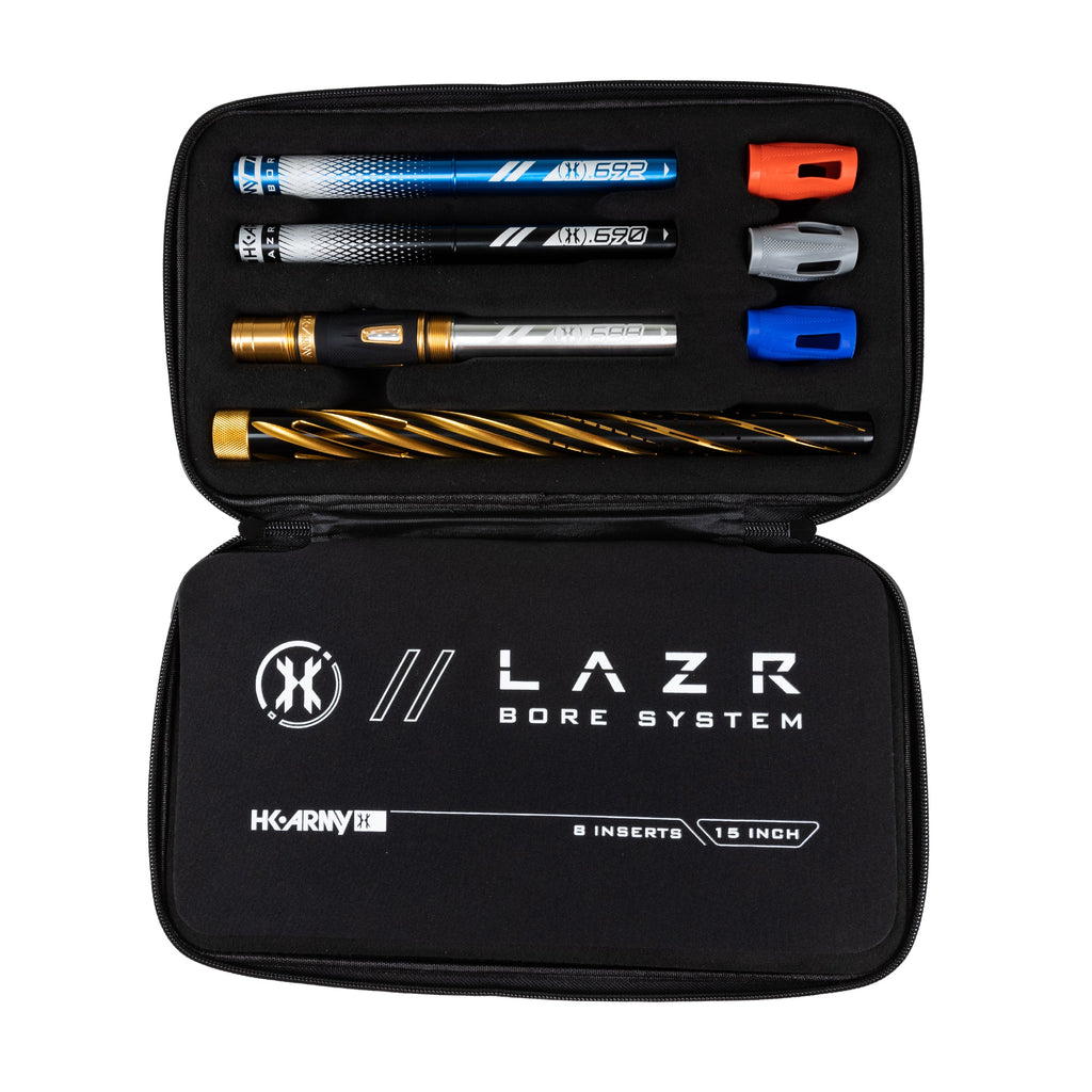 LAZR Elite Orbit Barrel Kit - 15" Dust Gold/Colored Inserts - Cocker Threads